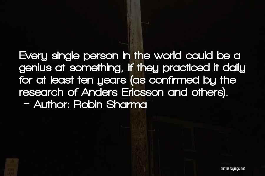 Ericsson Quotes By Robin Sharma