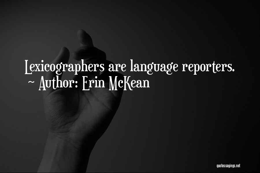 Erin McKean Quotes 579479