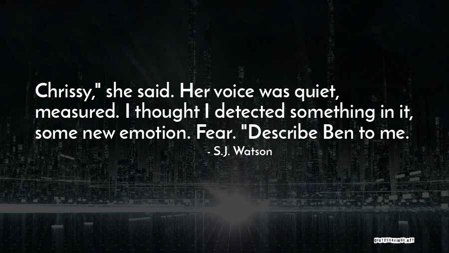 Erinsanimals Quotes By S.J. Watson Erinsanimals Quotes By S.J. Watson