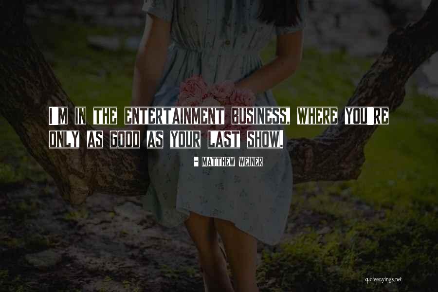 Erledigt In English Quotes By Matthew Weiner Erledigt In English Quotes By Matthew Weiner
