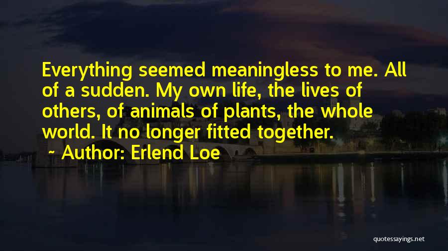 Erlend Loe Quotes 2047307