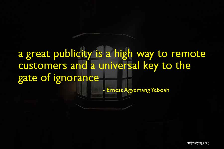 Ernest Agyemang Yeboah Quotes 1679445