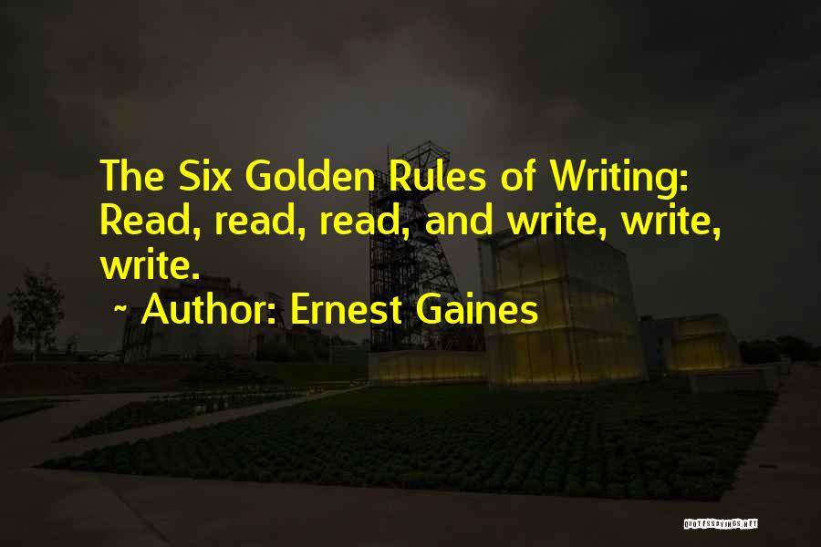 Ernest Gaines Quotes 195332