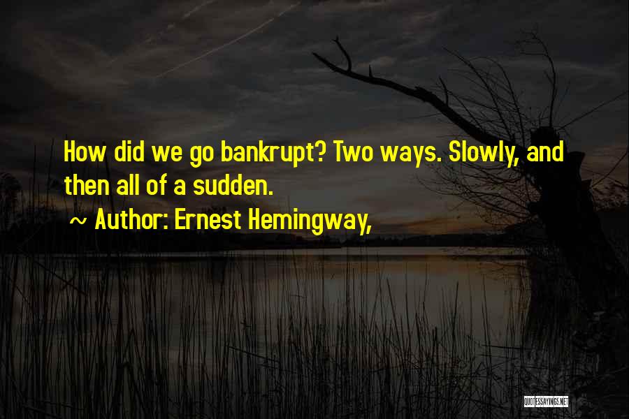 Ernest Hemingway, Quotes 2066597