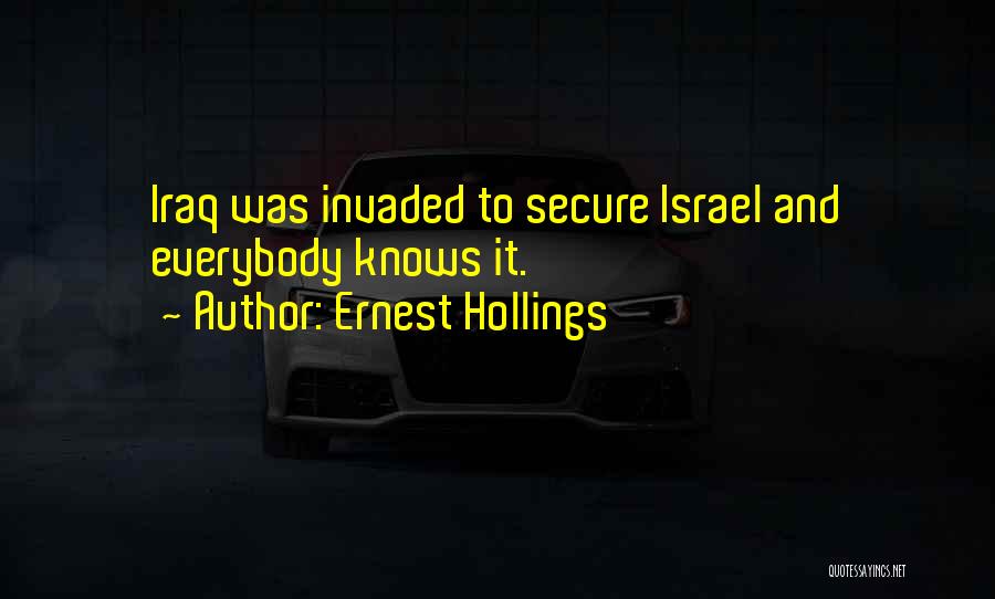 Ernest Hollings Quotes 1655722