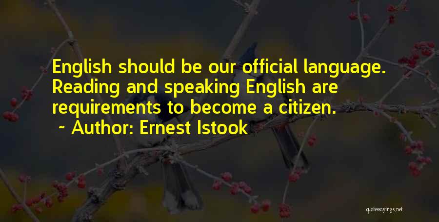 Ernest Istook Quotes 823135