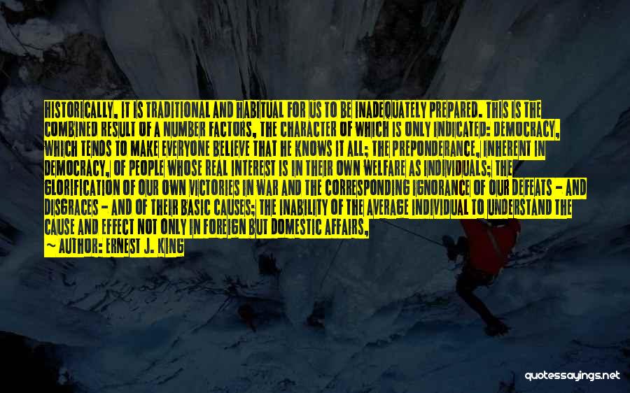 Ernest J. King Quotes 749143 Ernest J. King Quotes 749143