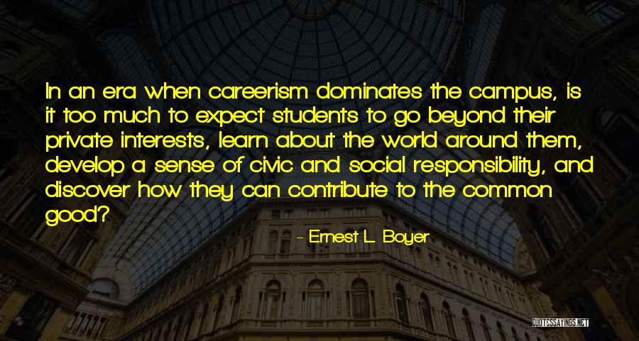 Ernest L. Boyer Quotes 1411866