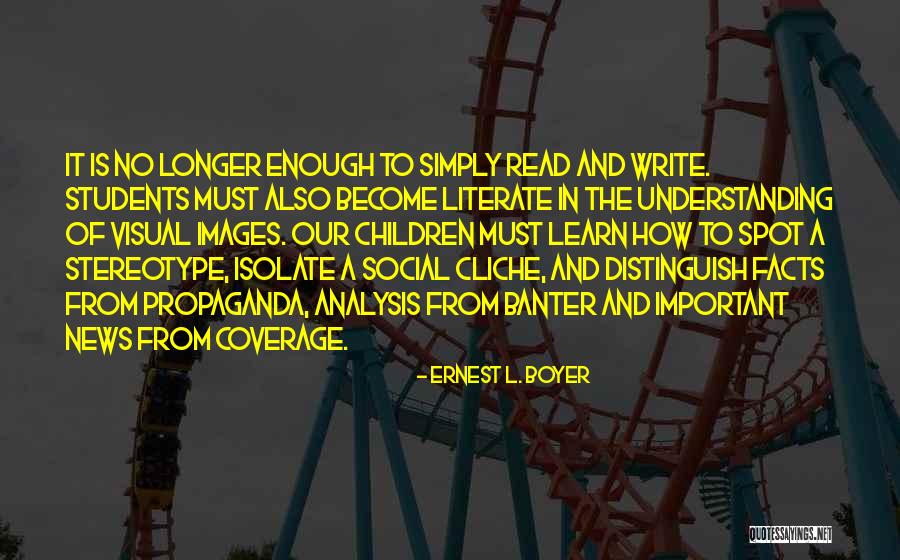 Ernest L. Boyer Quotes 1512252