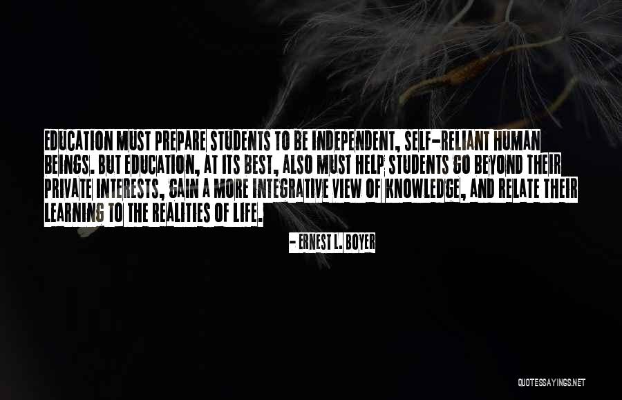 Ernest L. Boyer Quotes 2083277 Ernest L. Boyer Quotes 2083277