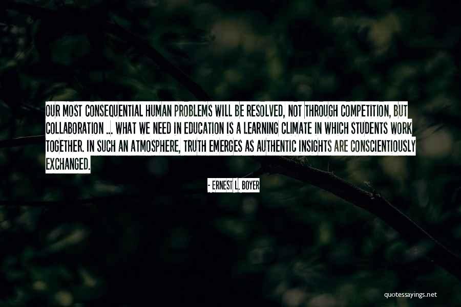 Ernest L. Boyer Quotes 288961 Ernest L. Boyer Quotes 288961