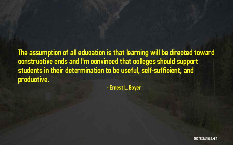 Ernest L. Boyer Quotes 500820