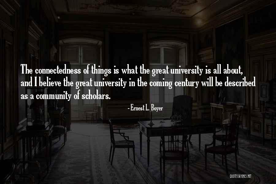 Ernest L. Boyer Quotes 615191 Ernest L. Boyer Quotes 615191