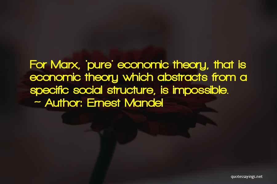 Ernest Mandel Quotes 80575