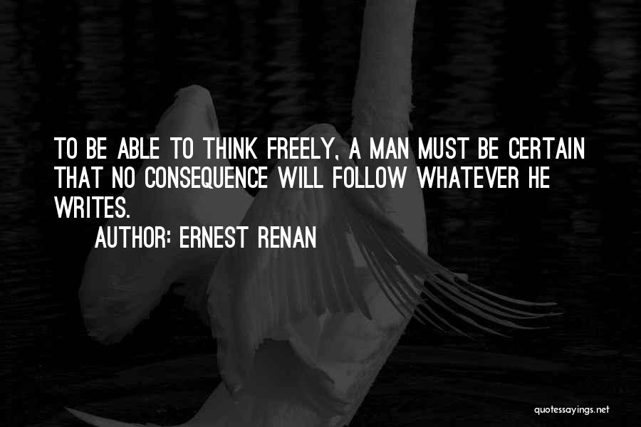 Ernest Renan Quotes 1480324