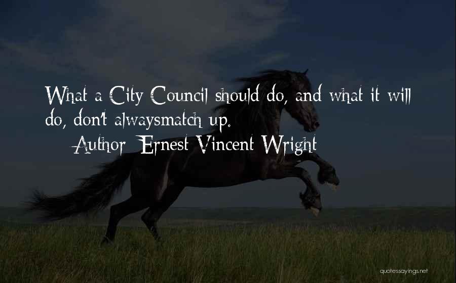 Ernest Vincent Wright Quotes 647545