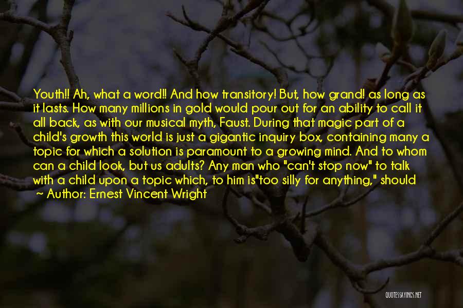 Ernest Vincent Wright Quotes 666868