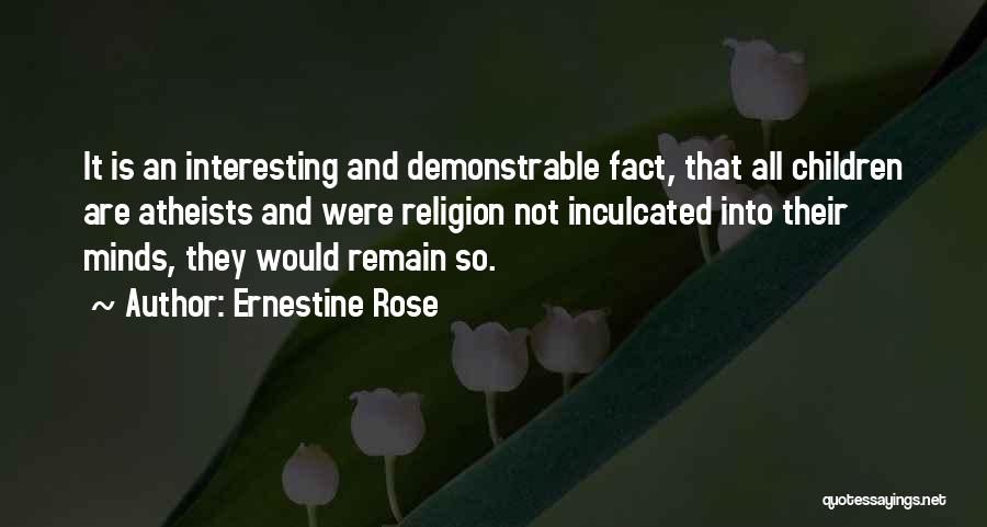 Ernestine Rose Quotes 255061