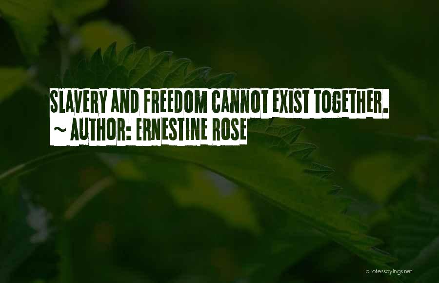 Ernestine Rose Quotes 743477