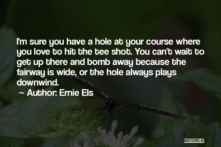 Ernie Els Quotes 1242371