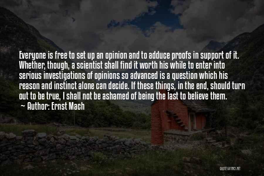 Ernst Mach Quotes 1331629