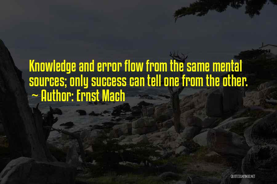 Ernst Mach Quotes 1973724