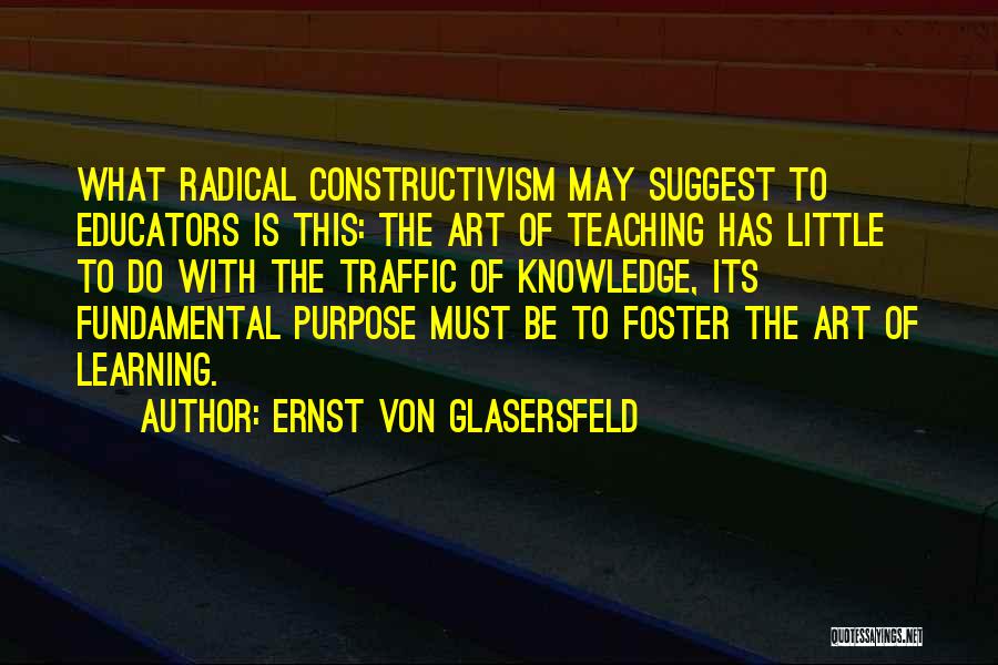 Ernst Von Glasersfeld Quotes 531437