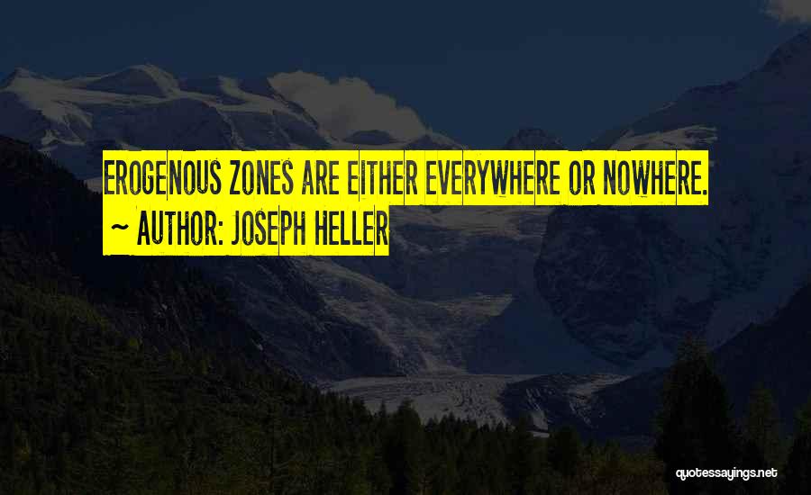 Erogenous Zones Quotes By Joseph Heller