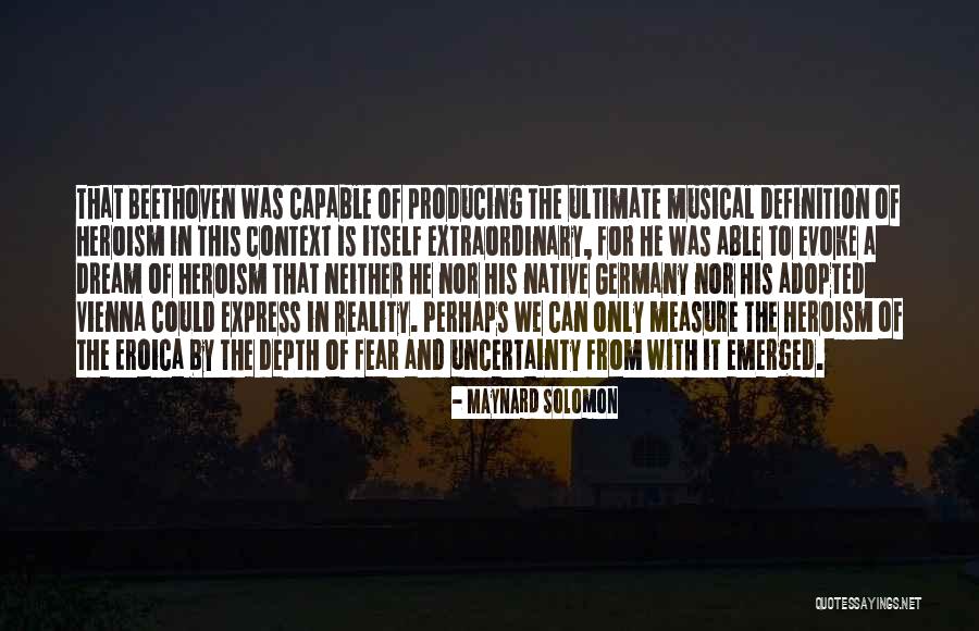 Eroica Quotes By Maynard Solomon Eroica Quotes By Maynard Solomon