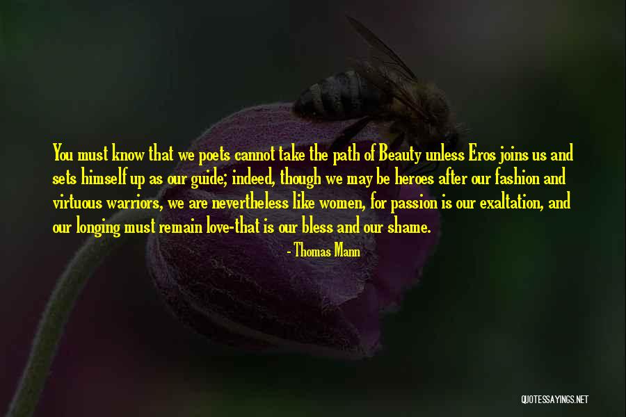 Eros Love Quotes By Thomas Mann