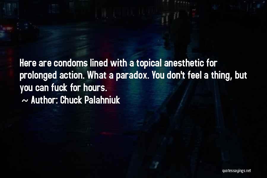 Erotic Sci Fi Quotes By Chuck Palahniuk