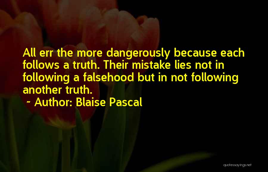 Err Off Quotes By Blaise Pascal