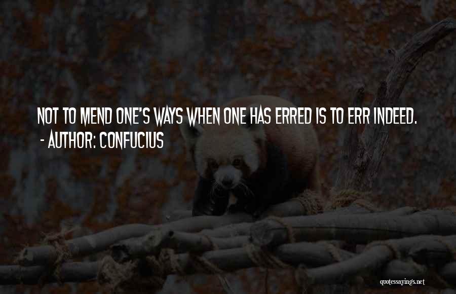 Err Off Quotes By Confucius