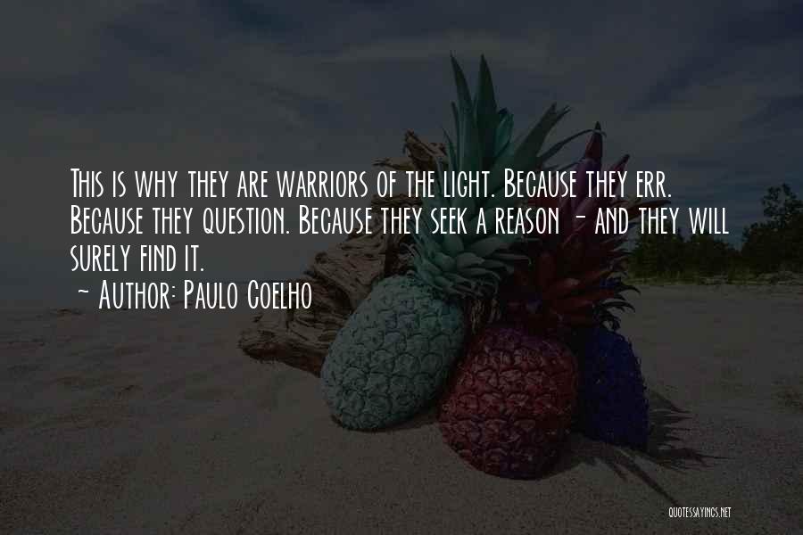 Err Off Quotes By Paulo Coelho