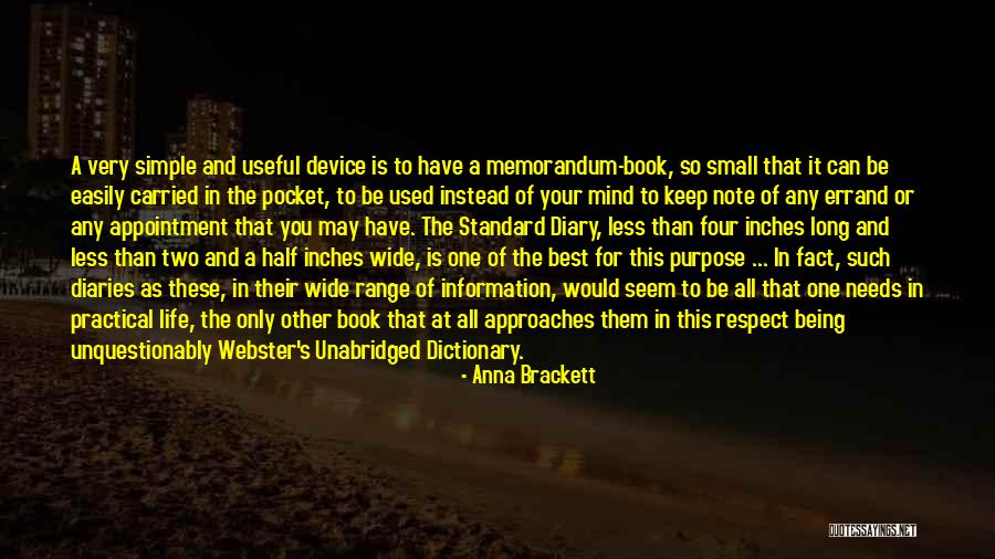 Errand Quotes By Anna Brackett Errand Quotes By Anna Brackett