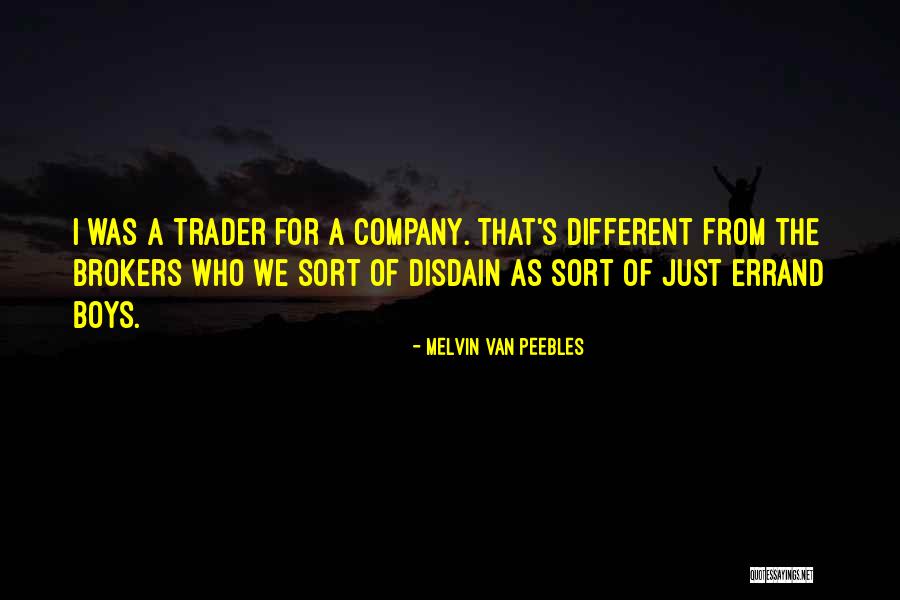 Errand Quotes By Melvin Van Peebles Errand Quotes By Melvin Van Peebles