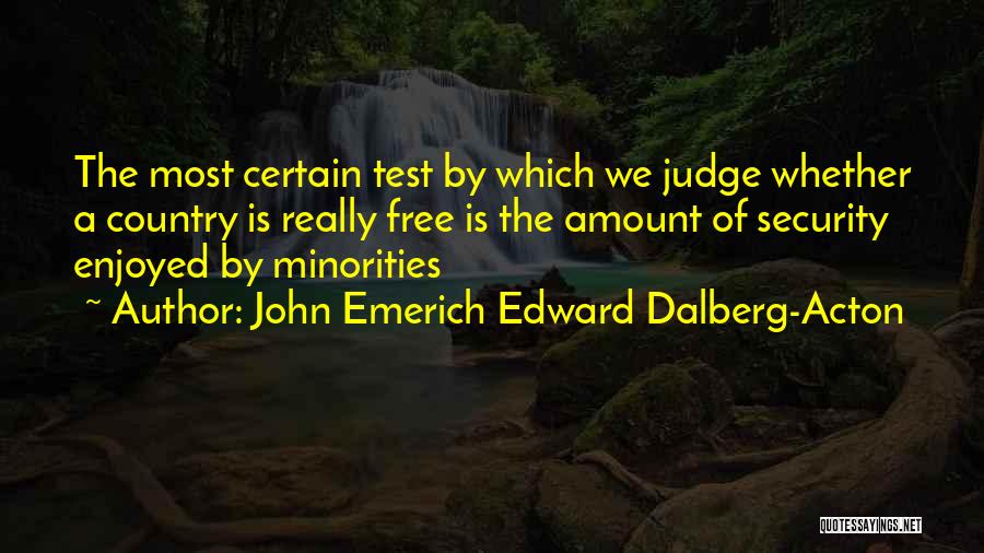 Errare Est Quotes By John Emerich Edward Dalberg-Acton