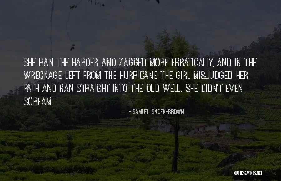 Erratically Quotes By Samuel Snoek-Brown Erratically Quotes By Samuel Snoek-Brown