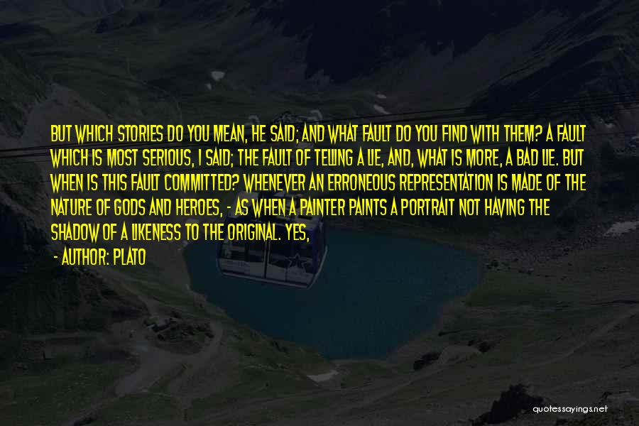 Erroneous Quotes By Plato