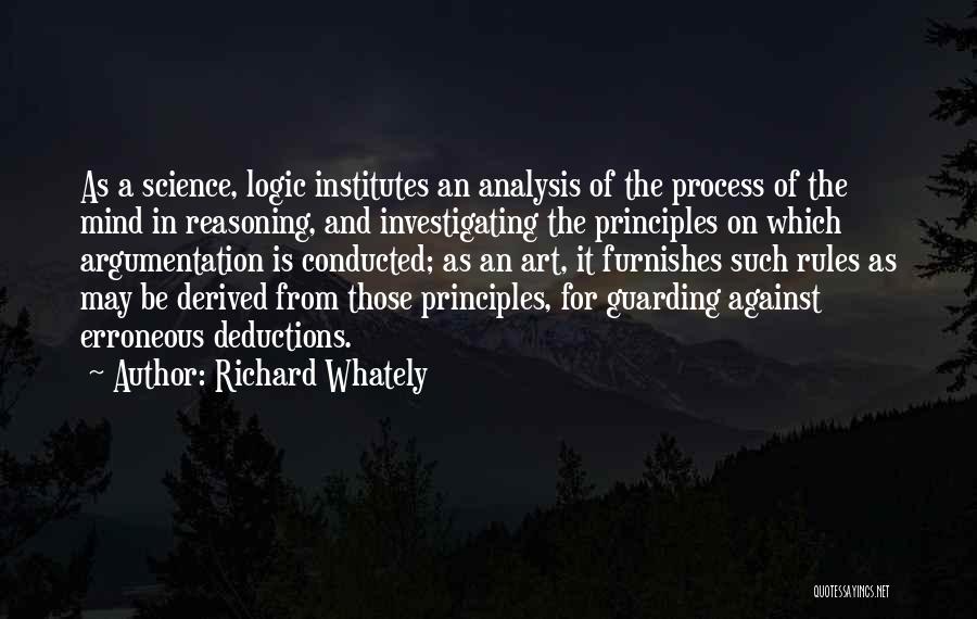 Erroneous Quotes By Richard Whately