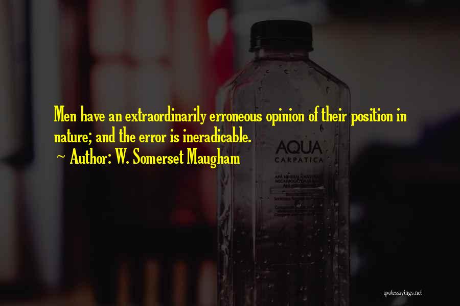 Erroneous Quotes By W. Somerset Maugham