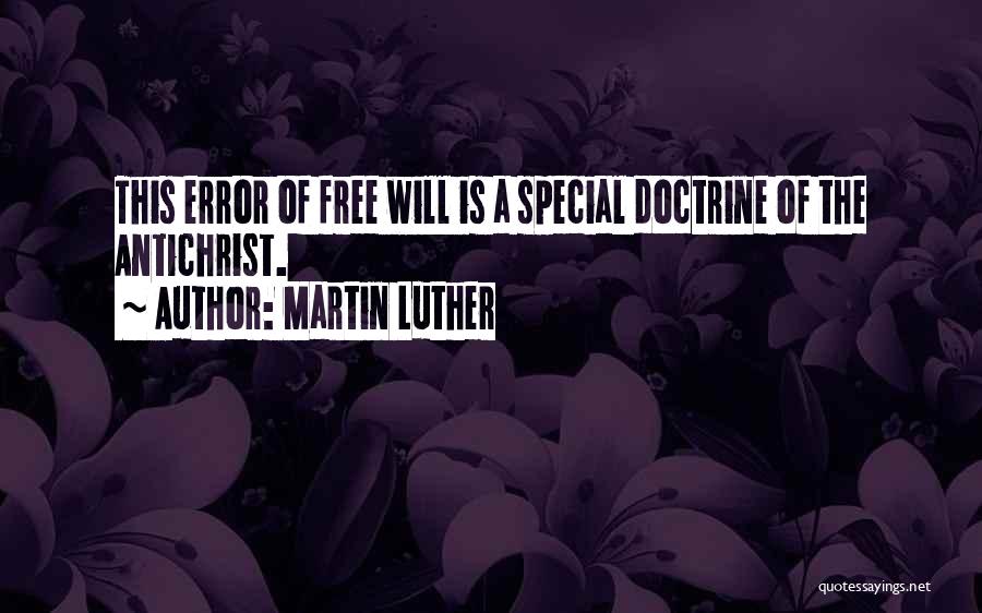 Error Free Quotes By Martin Luther