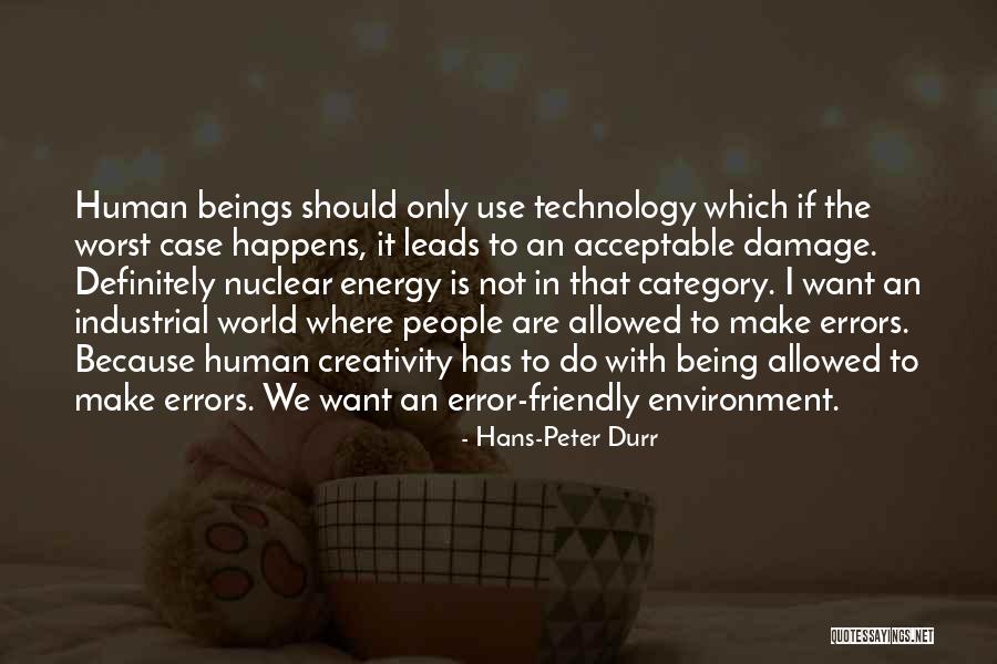 Error Not Quotes By Hans-Peter Durr Error Not Quotes By Hans-Peter Durr