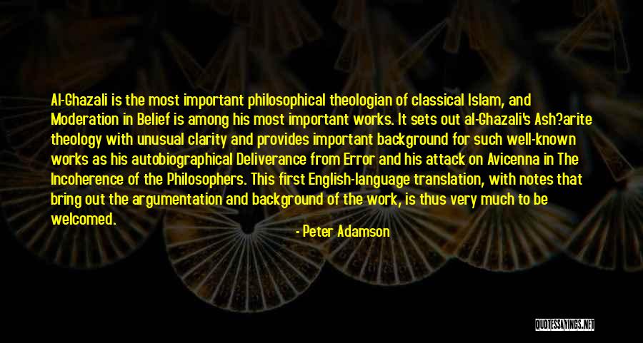Error Notes Quotes By Peter Adamson Error Notes Quotes By Peter Adamson