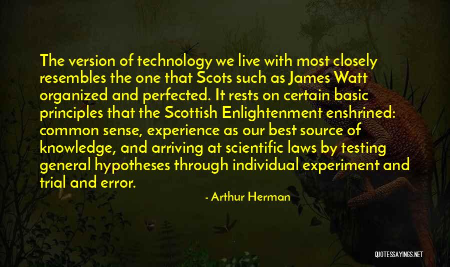 Error Quotes By Arthur Herman