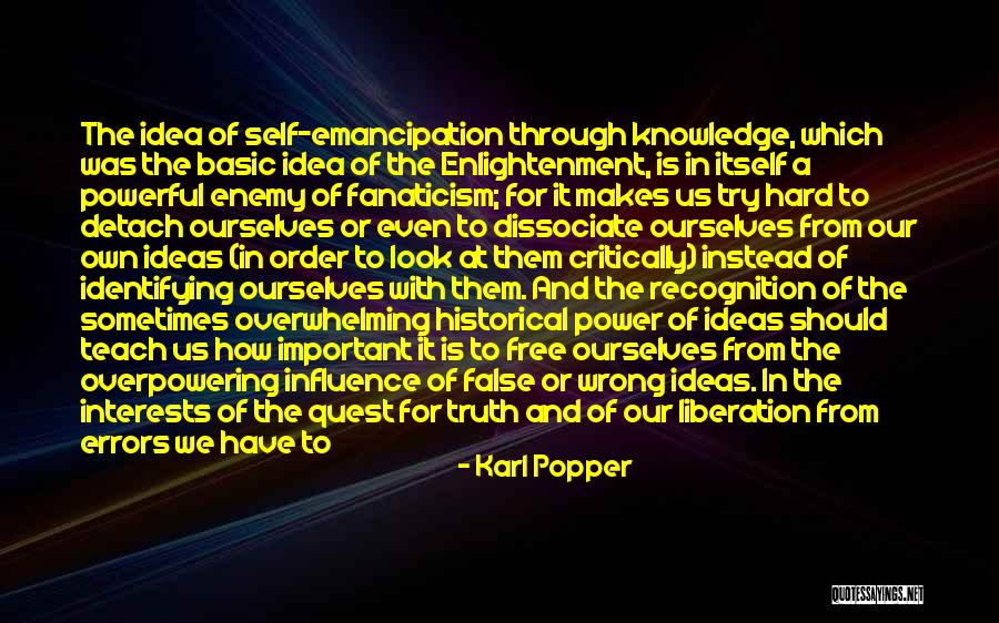 Errors Quotes By Karl Popper