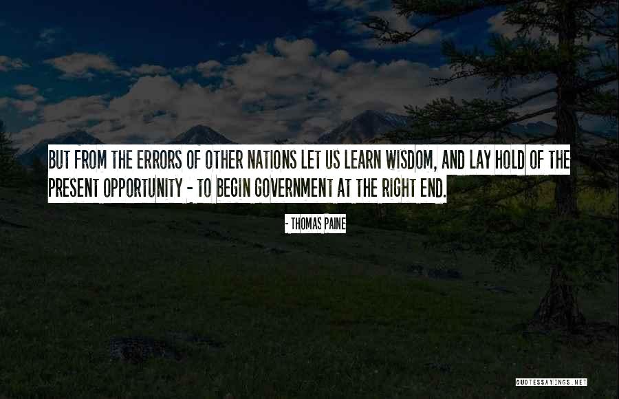 Errors Quotes By Thomas Paine Errors Quotes By Thomas Paine
