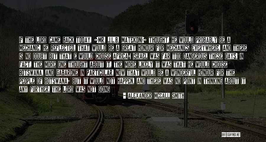 Ersoy Logistics Quotes By Alexander McCall Smith Ersoy Logistics Quotes By Alexander McCall Smith