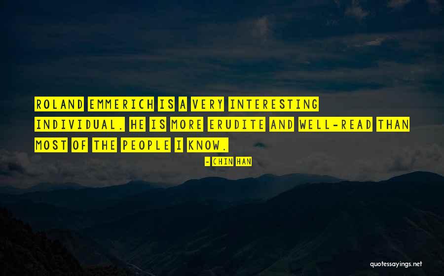 Erudite Quotes By Chin Han Erudite Quotes By Chin Han
