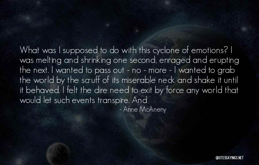 Erupting Quotes By Anne McAneny Erupting Quotes By Anne McAneny
